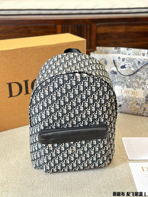 【二手包包】布 Oblique 老花與經典迪奧老花滿印帆布雙肩包 非常好看#dior包包 Dior迪奧雙肩包 NO211217