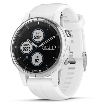 24期零利率 GARMIN fenix 5s Plus 行動支付音樂複合式腕錶(贈螢幕保護貼)