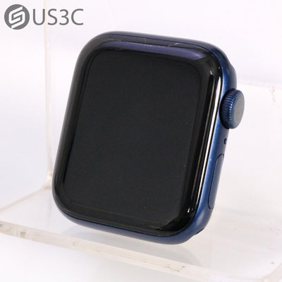 【US3C-高雄店】【一元起標】公司貨 Apple Watch 6 40mm GPS版 藍色 鋁合金錶殼 蘋果手錶 智慧型手錶 血氧濃度感測器 SOS緊急服務
