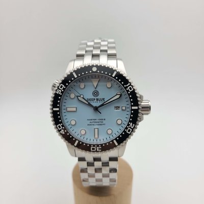 2022 DEEPBLUE 最新款機械潛水錶(Tiffany Blue)錶徑44mm