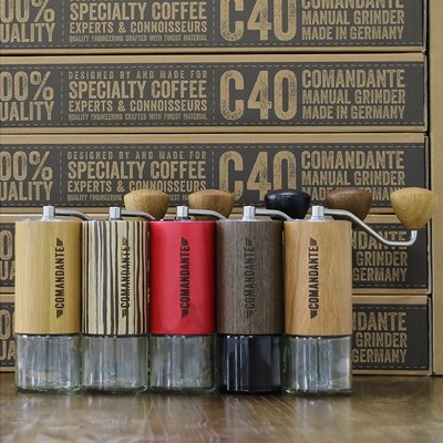 咖啡機德國司令官磨豆機 Comandante C40 MK3 高氮鋼磨芯手搖咖啡磨豆機 可開發票