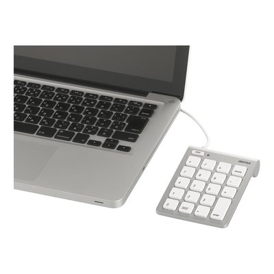日本 iBUFFALO MAC 有線數字鍵盤 外接鍵盤 USB 蘋果 電腦 配件 Apple Macbook【全日空】