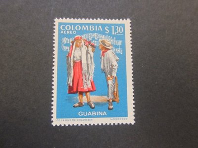 【雲品12】哥倫比亞Colombia 1970 Sc 535 MNH 庫號#B539 92392