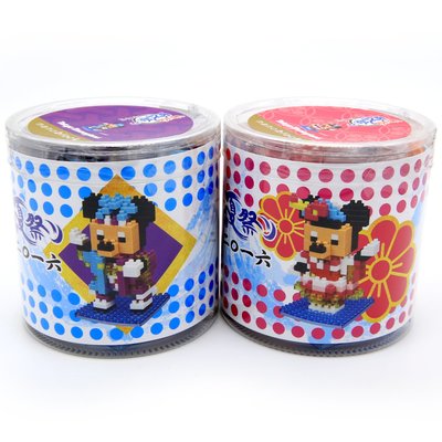 Disney × nanoblock 東京迪士尼限定河田積木-2016夏季米奇與米妮(不分售)