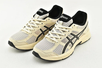【實拍】ASICS 亞瑟士 GEL-CONTEND 4 米白黑 奶茶 慢跑鞋 4E寬楦 男女鞋