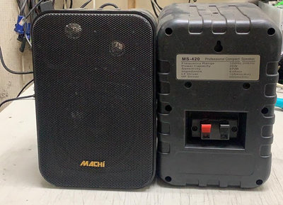 【尚典3C】MACHI 環繞喇叭 MS-420 一對 中古 二手 音響設備 喇叭