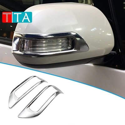 適用於豐田 Estima Previa Tarago Sienna 汽車後視鏡蓋側翼鏡裝飾蓋飾件汽車配件