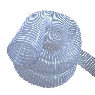 透明PVC鋼絲軟管工業集塵木工雕刻機吸塵管 伸縮風管塑料波紋軟管~特價批發#促銷 #現貨