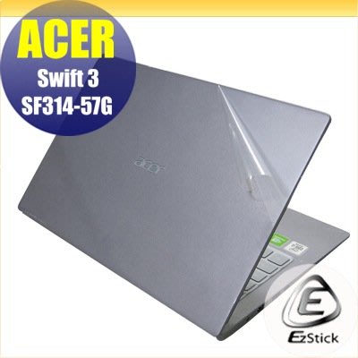 【Ezstick】ACER SF314-57G 二代透氣機身保護貼(含上蓋貼、鍵盤週圍貼、底部貼)DIY 包膜