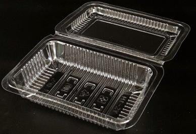 【免洗餐具】8H塑膠食品盒(厚) 100入/包