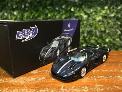 1/64 BBR Maserati MC12 Stradale Blue BBRDIE6416【MGM】