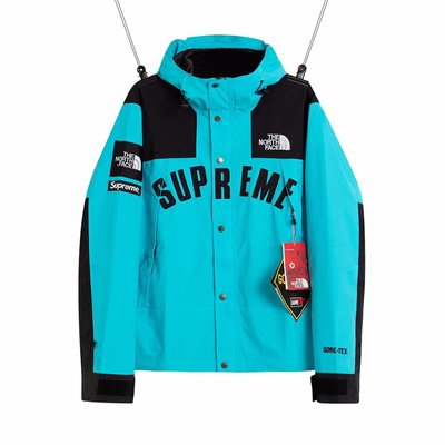 Supreme &amp; The North Face Arc Mountain Parka Jacket 19SS 拼色 北面聯名衝鋒衣