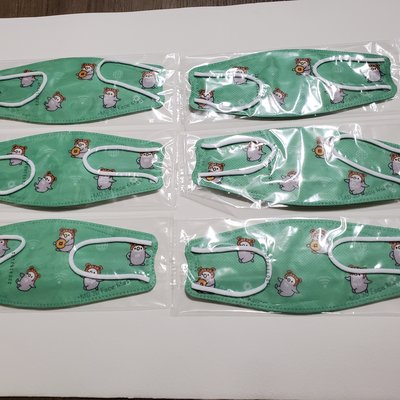 單片包     3D立體    經濟部工業局 智慧城鄉計畫   特製口罩6包，一包50元(剩4個)