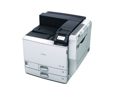 【小智】彩色RICOH SP-C831 雷射印表機(A3)附雙面列印器+網卡+2個紙匣+1個手送台 (9成新) 含稅價