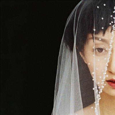 新品~頭紗韓式白色新娘結婚婚禮拍照旅拍手工水晶奢華軟紗頭紗婚紗禮服配飾,-小米粒