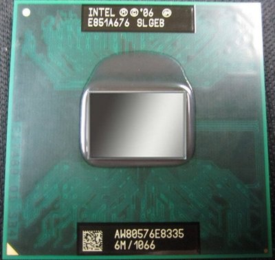 【含稅】Intel Core 2 Duo Mobile E8335 2.93G 1066 6M 原裝正式CPU 保一個月