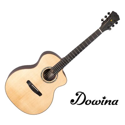 Dowina Amber Road GAC S 西堤卡雲杉木面板 41吋 斯洛伐克 全單板 民謠吉他 - 【他，在旅行】