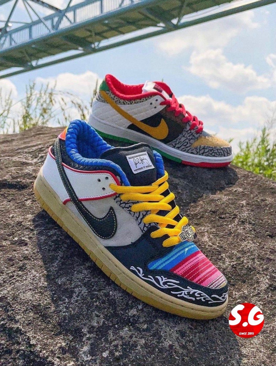 S.G Nike SB Dunk Low Pro QS What The Paul 彩色拼接鴛鴦CZ2239-600