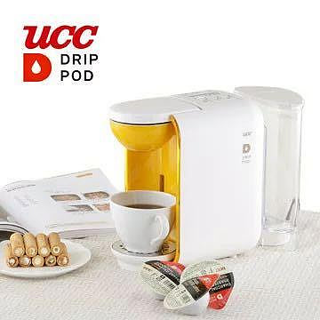 UCC DRIP POD 咖啡萃取膠囊機 Honey White白色 DP1-TW(W)