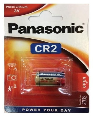 國際 Panasonic CR2 一次性鋰電池 3V 日本製 CR-2W/C1B  ( 期限 2033年-12月