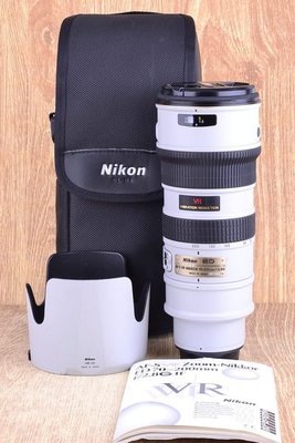 【品光攝影】Nikon AF-S 70-200mm F2.8G ED VR變焦望遠 小灰五 #26007J
