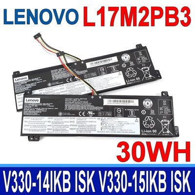LENOVO L17M2PB3 2芯 原廠電池 V330-14ISK V530-15IKB