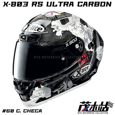 ❖茂木站 MTG❖ NOLAN X-lite X-803 RS ULTRA CARBON 全罩 安全帽。C. CHECA