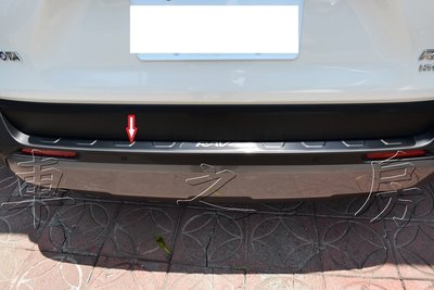 (車之房) 2019 RAV4 5代 專用 鈦黑 後車廂防刮條 後保桿上飾條 外後護板 防刮板 後護板
