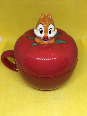 菱楓本舖日本Disney系列之奇奇蒂蒂蕃茄造型 湯杯 馬克杯