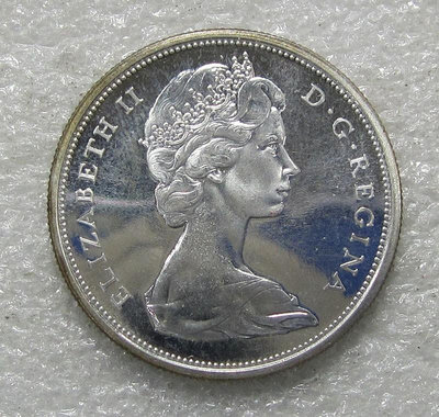 【二手】 UNC原光加拿大1966年伊麗莎白二世50分銀幣2328 外國錢幣 硬幣 錢幣【奇摩收藏】