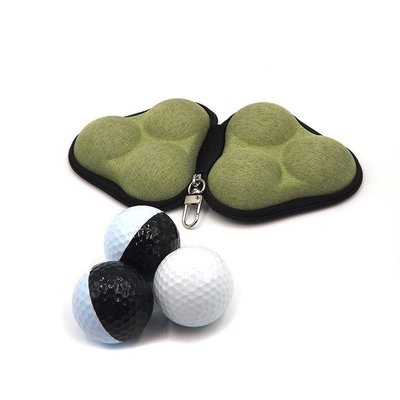 促銷打折創意迷你高爾夫球包便攜掛扣式腰包硬殼高爾夫球收納包 eva收納盒神奇悠悠
