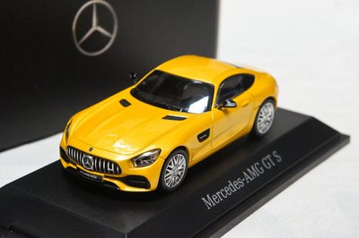 【現貨特價】賓士原廠 1:43 Norev Mercedes Benz AMG GT S Coupe 黃色