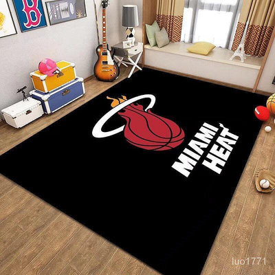 地毯 NBA籃球健身毯 防滑瑜伽毯 跳繩毯 個性創意 長方形地墊