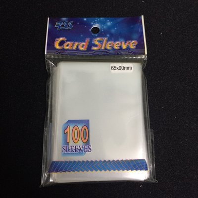《集》RSS Card Sleeve 透明卡套 (薄) 65x90mm 100張入 十包290元