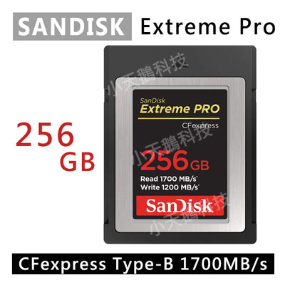 【SANDISK】Extreme PRO CFexpress 1700MB/S 256GB 相機記憶卡 Type B