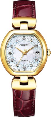 日本正版 CITIZEN 星辰 EXCEED ES9452-01D 女錶 手錶 電波錶 光動能 日本代購