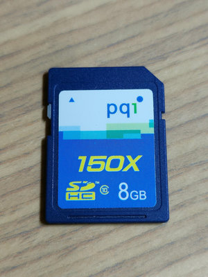 PQI 高速SD卡記憶卡 Class10 8GB
