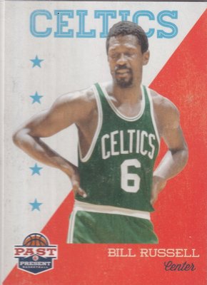 2011-12 Past & Present #93 Bill Russell Celtics 波士頓 塞爾提克