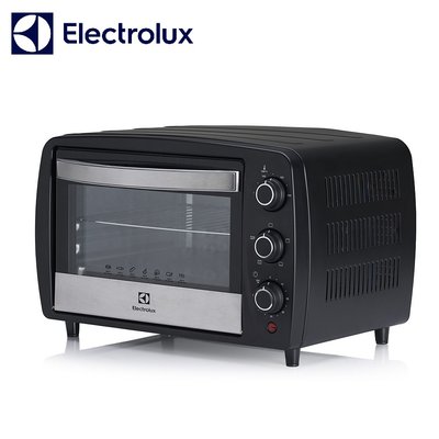 【Electrolux 伊萊克斯】15L大容量專業級電烤箱EOT3818K 溫度控制定時60分鐘/連續烘烤設定 烘烤雞