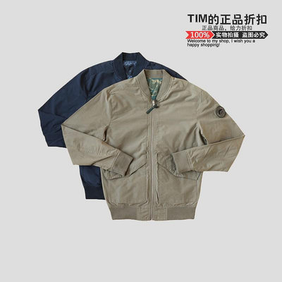 【MAD小鋪】【斷碼兩面穿經典款】Timberland添柏嵐男裝Ma-1型飛行夾克A1NDB