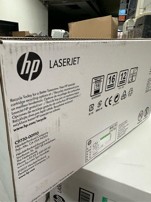 HP 645A 黑色原廠 LaserJet 碳粉匣 (C9730A) For HP CLJ-5500 / CLJ-5550 (2019)
