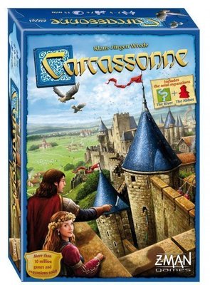 大安殿正版桌遊 附中文說明書 Carcassonne 2.0 卡卡頌 2014新版 含河流1+修道院擴充 卡卡送 卡卡城