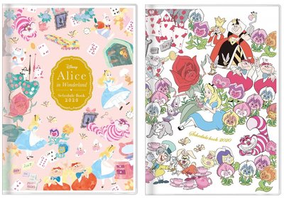 迪士尼DISNEY公主系列《現貨8折》愛麗絲公主 2020行事曆/記事本/手帳B6~日本製~共2款~心心小舖