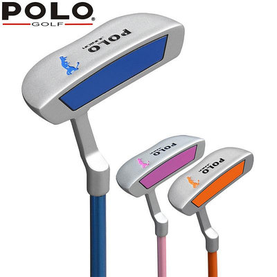 Polo正品 新款 高爾夫兒童推桿 golf男女童球桿 碳素桿