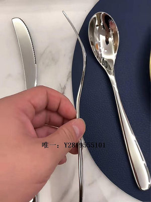 西餐餐具德國皇室 高端酒店西餐具刀叉勺304不銹鋼歐式牛排三件餐家用套裝刀叉套裝