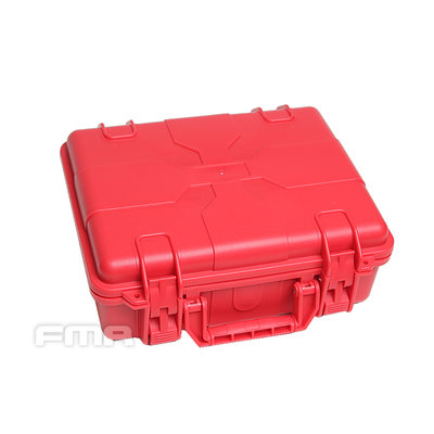 【BCS生存遊戲專賣】FMA 硬殼手槍盒槍箱塑膠硬殼槍盒多功能工具箱紅色-TB1260-RED