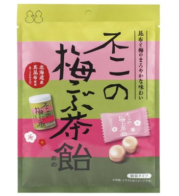 Mei 本舖☼預購！日本 北海道 不二の 梅こぶ茶飴 昆布 梅子 鹹甜酸味 糖果 一次3包售