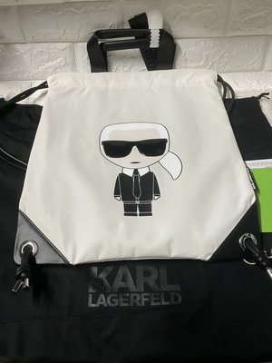 【就是愛買正品】免運【現貨】正品 運動休閒 後背包 肩背包Karl Lagerfeld  卡爾拉格斐 老佛爺  快速出貨