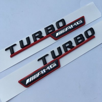 賓士TURBO AMG標 A45 CLA標志標誌貼紙 c200l E級C級gla200 glc260l gla220-飛馬汽車