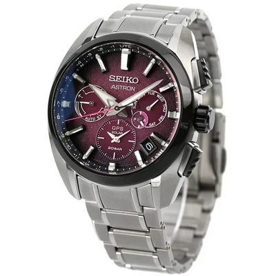 預購 SEIKO ASTRON SBXC101 SSH101J1 精工錶 手錶 43mm GPS 太陽能 紫面盤 鈦金屬